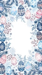 Sticker - Easter background