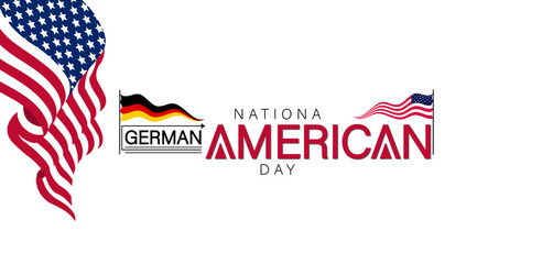 Wall Mural - National German American Day event, acknowledging the significant role of German Americans in shaping American culture