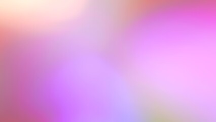 Wall Mural - Holographic Gradient. Trendy neon pink and purple colors soft blurred background