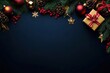 © William - Christmas decorations with ornaments, gifts, and pine branches