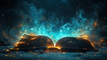 Wall Mural - Mystical Book of Magic