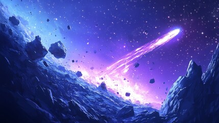 Wall Mural - Cosmic Blast.