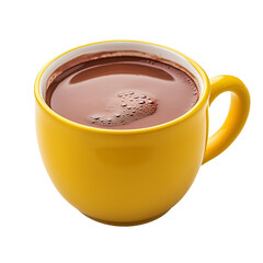 cup of hot chocolate isolated on transparent background - PNG cutout design element