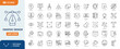 © Cetacons - Graphic Design icon set. Contains such icons as Creativity, Layout, Mobile App Design, Art Tools, Drawing Tablet, Typography, and more. Vector illustration. Editable stroke