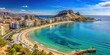 © sawaratch - Beautiful coastal town in Alicante, Spain with sandy beaches and clear blue waters, Alicante, Costa Blanca, Spain
