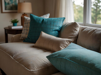 Wall Mural - sofa and pillows