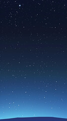 starry night sky