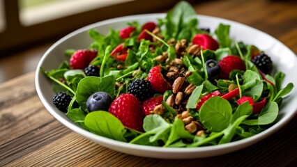 Sticker -  Fresh and vibrant salad ready to be savored