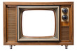 © Runa - vintage tv isolated on a white background