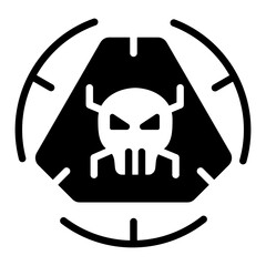 Canvas Print - Malware Detection Icon