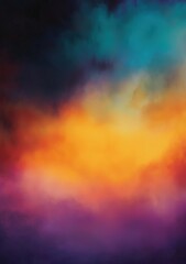 Sticker - Vibrant, colorful clouds