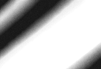 Abstract black and white gray grainy texture gradient background