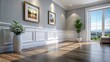© Wanlop - Sleek minimalist baseboards enhance modern interiors, featuring clean lines and soft hues that create a harmonious,