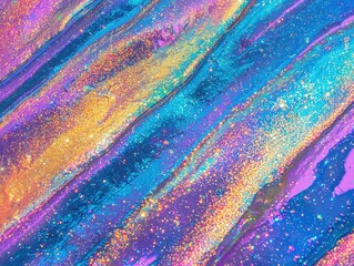 Wall Mural - Shiny, colorful glitter