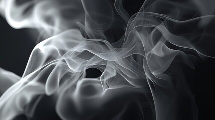 Wall Mural - Abstract smoke swirls