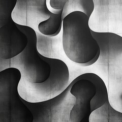 Canvas Print - Abstract Concrete Wall