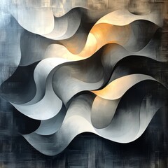 Wall Mural - Abstract Curves