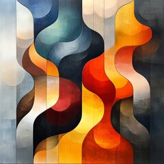 Wall Mural - Abstract Flow