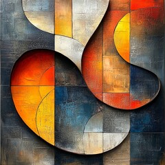 Canvas Print - Abstract Shapes