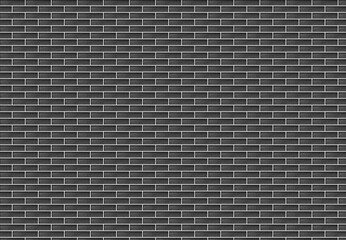 Brick wall texture. Pattern of leather rectangles.  Sewing patches creating a textured wall. Grunge black block background. Artistic design leather straps in the shape of a wall.