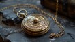 © warunthorn - Antique Pocket Watch.