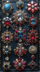 Sticker - Vintage Brooches.