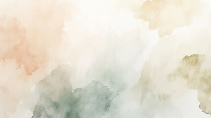 abstract horizontal watercolor background. hand drawn vector texture. brush stroked painting pastel 