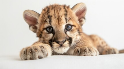 Wall Mural - Adorable Baby Cougar