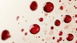 © AkuAku - Blood drops on light background