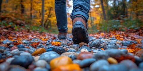 Poster - Autumn Hiking Adventure