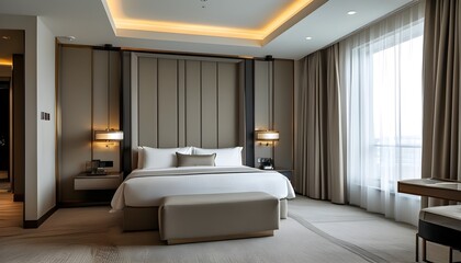 Sticker - Contemporary Elegance in Luxurious Modern Suite Design