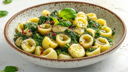 Orecchiette with broccoli rabe