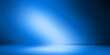 © ooddysmile - Blue empty room studio gradient used for background and display your product