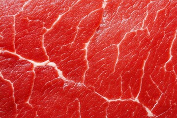 meat texture with white veins, light red, high textures