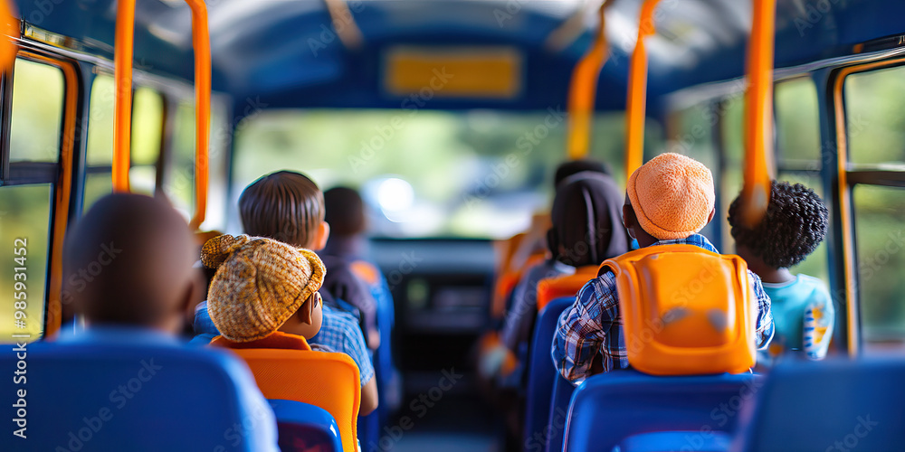 Learning on the Go: A classroom bus takes children on an educational ...