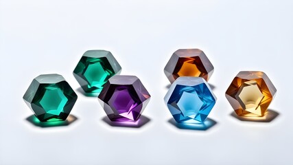 hexagon gem set