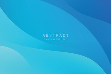 Wall Mural - abstract background vector wave pattern smooth gradient blue modern eps10 premium image