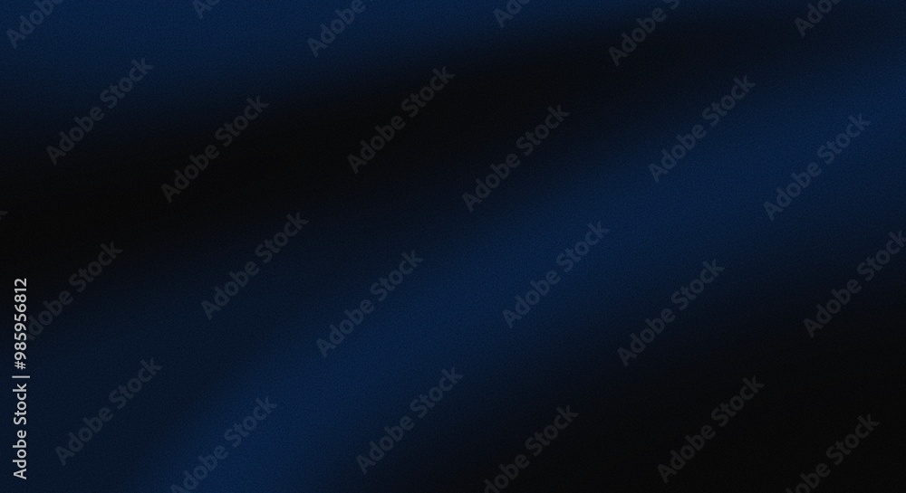 dark blue gradient background abstract color grain texture noise ...