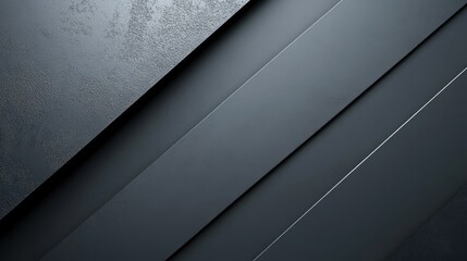 A sophisticated grey graphic background with metallic textures and abstract shapes, creating a modern, minimalistic aesthetic. Ideal for sleek and professional designs.