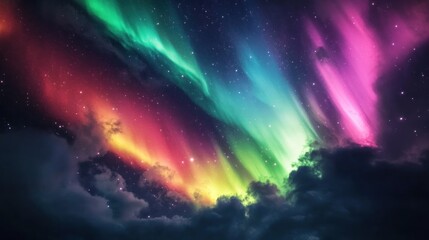 Sticker - Aurora Borealis Display