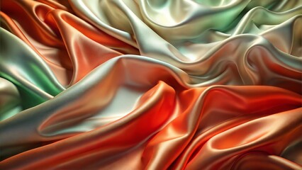 Abstract 3D Silk Background