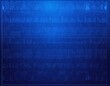 © Fbio - blue background metal pattern