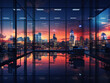 Extraordinary Full frame shot of illuminated building at night