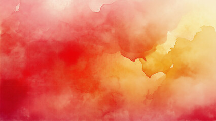 Wall Mural - Hand painted watercolor abstract background image