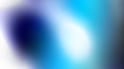 Fototapete - Digital blue grainy gradient with a soft noise effect. A unique blend of vintage vibes and lo-fi VHS Glitch Texture.