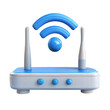 © Watcharawit - internet router cute 3d illustration