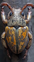 Wall Mural - Macro Photography of a Colorful Beetle