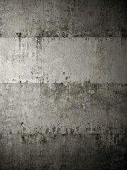 Wall Mural - White and gray grunge wall texture design.