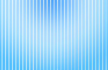 Poster - blue background with white stripes