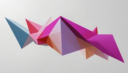 Wall Mural - set of abstract geometric shapes, illustration